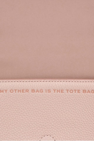 Leren Schoudertas Mini Bag - Roze