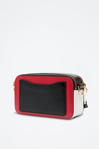 Leren Schoudertas Snapshot - Rood