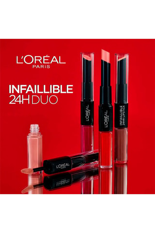 Rouge à lèvres Infaillible 24h Duo - N°801 Toujours Toffee - 5,6 ml