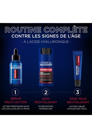 Soin revitalisant Power Age L'Oréal Men Expert - 100 ml