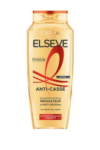 Shampoing anti-casse Elsève - Cheveux fragiles et cassants - 300 ml