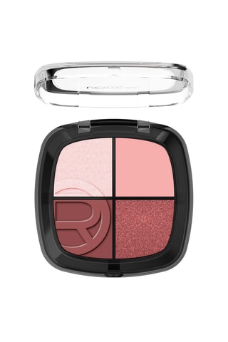 Palette de 4 fards à paupières et joues rendez-vous couleur - 01 rose - 1 g