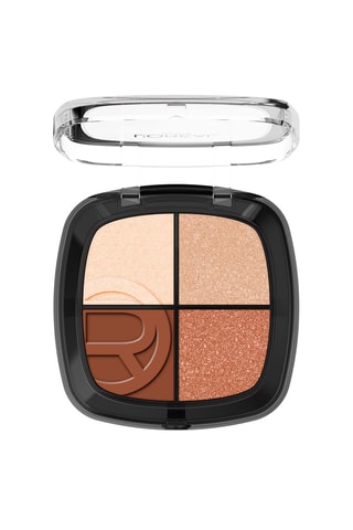 Palette de 4 fards à paupières et joues Paradise rendez-vous couleur - 02 glow - 1 g