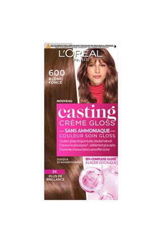 Coloration cheveux crème gloss - 600 blond foncé