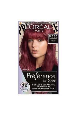 Coloration cheveux Préférence - 5.260 violet