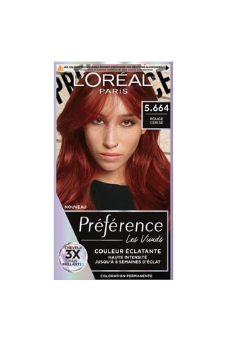Coloration cheveux Préférence - 5.664 rouge cerise