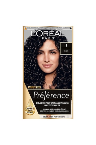 Coloration cheveux Préférence - 1 noir