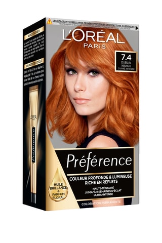 Coloration permanente Préférence - 7.4 cuivré intense