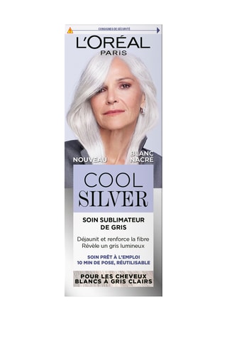 Soin sublimateur de gris cool silver - Blanc nacré