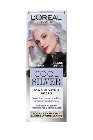 Soin sublimateur de gris cool silver - Blanc perlé 