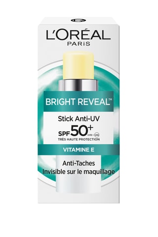 Stick tegen UV Bright Reveal SPF 50+ 15 ml - L'Oréal Paris