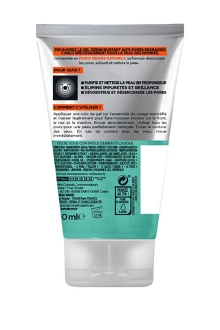 Gel désincrustant anti-pores encrassés Hydra Energetic - 100 ml