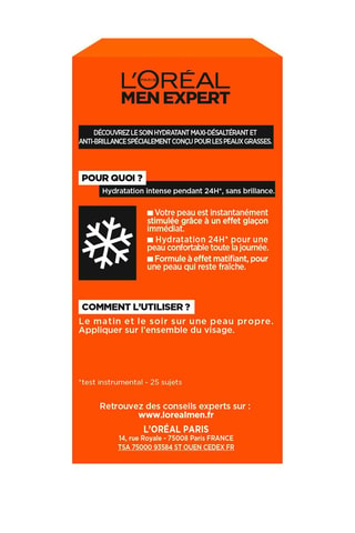Gel hydratant maxi désaltérant Hydra Energetic - 50 ml