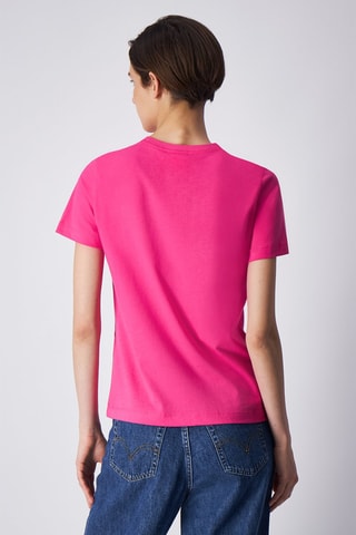 T-shirt Color Punch - Fuchsia - Rose