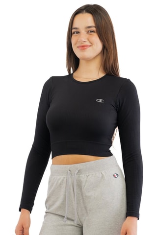 Crop top - Noir - Noir et gris