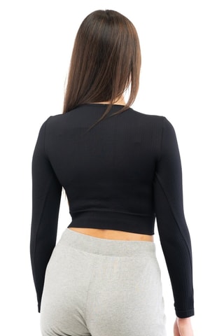 Crop top - Noir - Noir et gris