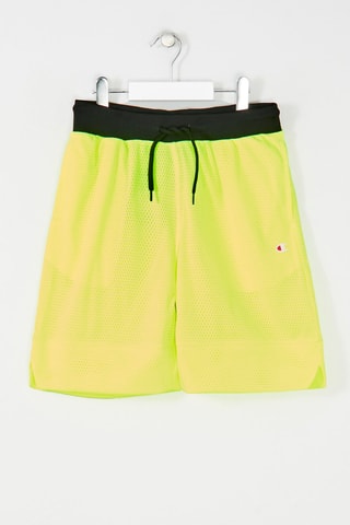 Bermuda - Vert citron - Blanc, noir, vert et rose