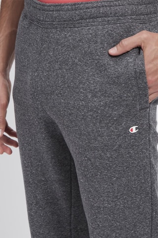 Pantalon - Gris foncé chiné - Blanc, rouge et gris
