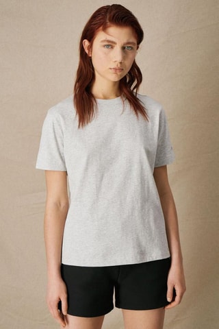T-shirt - Gris clair - Gris