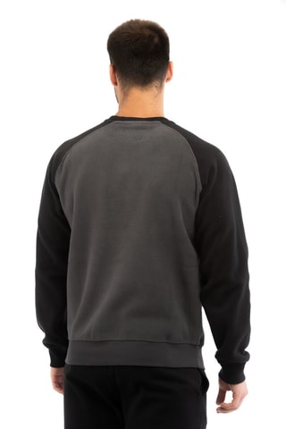 Sweat - Gris foncé et noir - Gris et noir