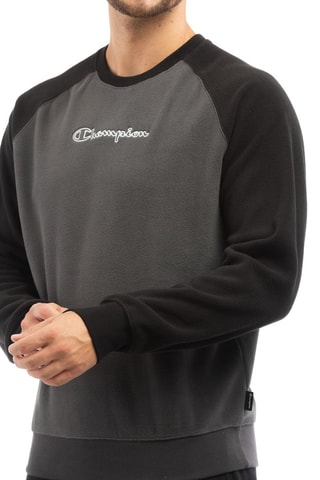 Sweat - Gris foncé et noir - Gris et noir