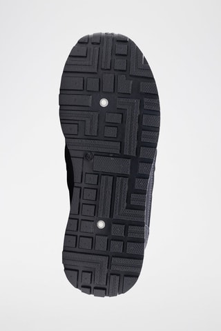 Baskets en nubuck - Bleu marine
