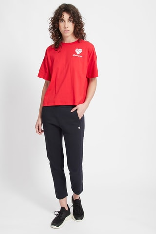 T-shirt - Rouge - Blanc et rouge