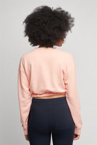 Crop top - Saumon - Blanc, noir et beige