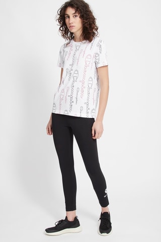 T-shirt - Blanc - Blanc et rose