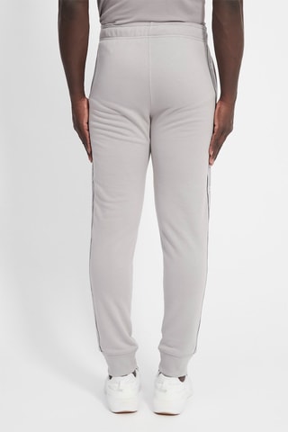 Pantalon - Gris clair - Blanc, noir, rouge et gris