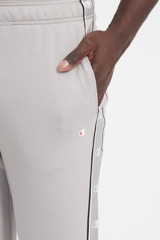 Pantalon - Gris clair - Blanc, noir, rouge et gris
