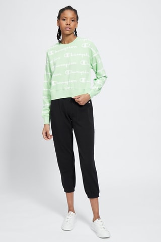 Sweat American Classics - Vert d’eau et blanc - Blanc et vert