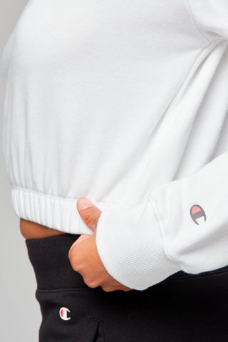Crop top - Blanc - Blanc, noir et rouge