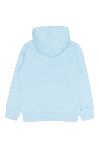 Sweat à capuche - Bleu - Blanc et bleu