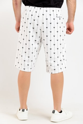 Bermuda - Blanc - Blanc et noir