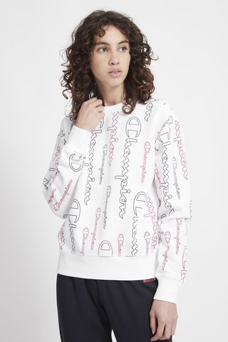 Sweat - Blanc - Blanc, noir, rouge et rose