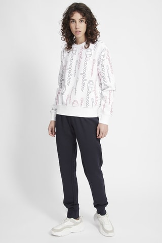 Sweat - Blanc - Blanc, noir, rouge et rose