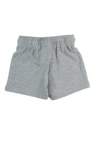 T-shirt et short - Corail et gris chiné - Orange et gris