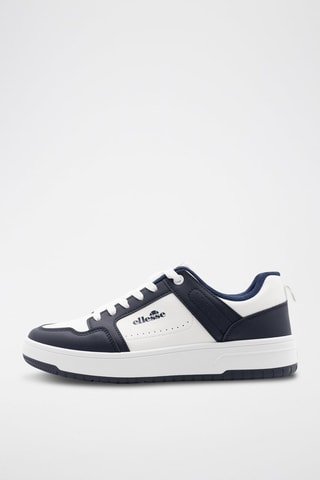 Sneakers - Blanc et bleu marine