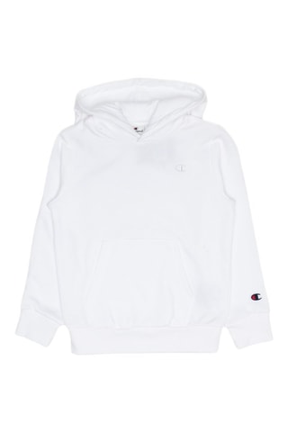 Sweat à capuche - Blanc - Blanc, rouge et bleu