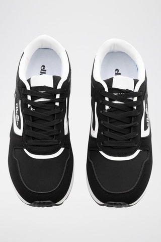 Sneakers en nubuck - Noir et blanc