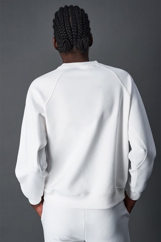 Sweat American Tech - Blanc - Blanc