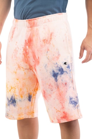 Bermuda tie and dye - Rose - Jaune, orange et rose