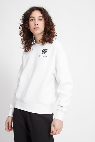 Sweat - Blanc - Blanc, rouge et bleu