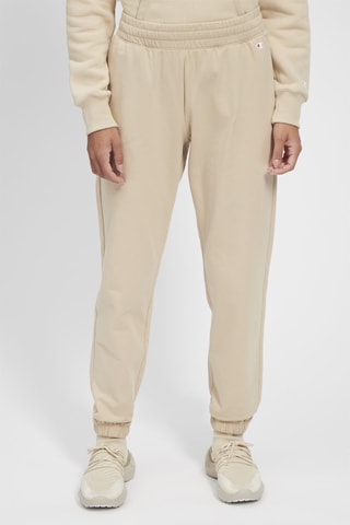 Pantalon - Beige - Blanc, beige et rouge