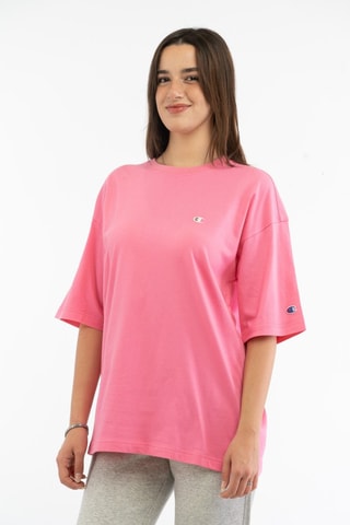 T-shirt - Rose - Blanc, bleu et rose