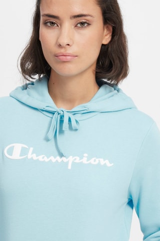 Sweat à capuche - Turquoise - Blanc, rouge et bleu