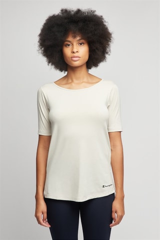 T-shirt - Ecru - Blanc et noir