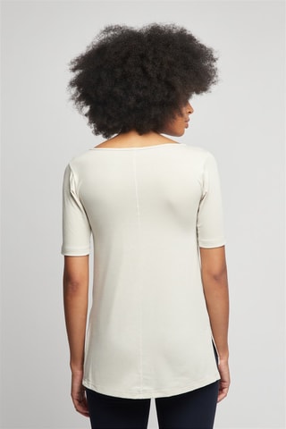 T-shirt - Ecru - Blanc et noir