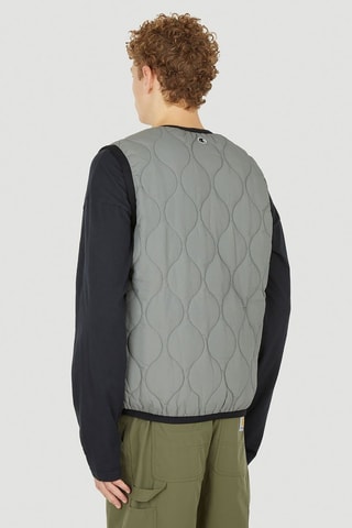 Doudoune sans manches - Gris - Gris